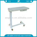 AG-OBT009 With small drawer hospital small plastic folding table